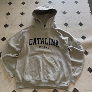 MV Sport Catalina Island Gray Hoodie Sweatshirt Men's M